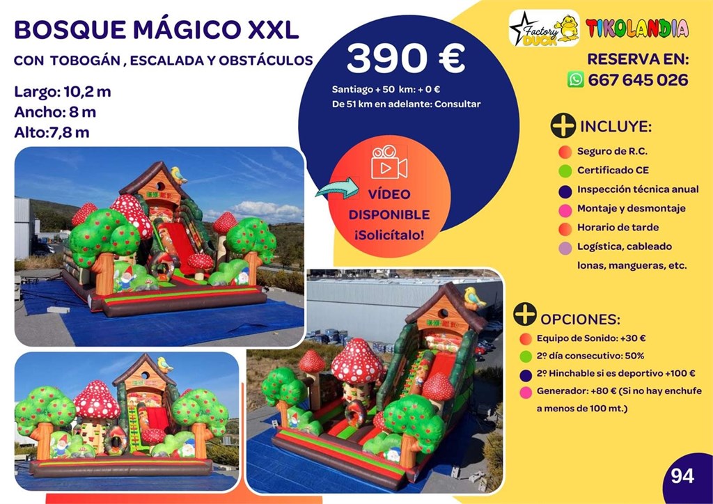 Foto 1 BOSQUE MÁGICO XXL