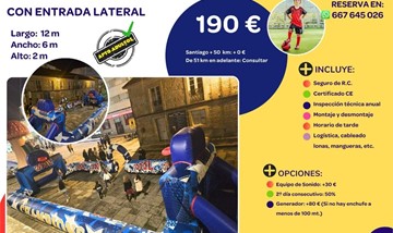CAMPO DE FUTBOL CHAMPIONS CON ENTRADA LATERAL