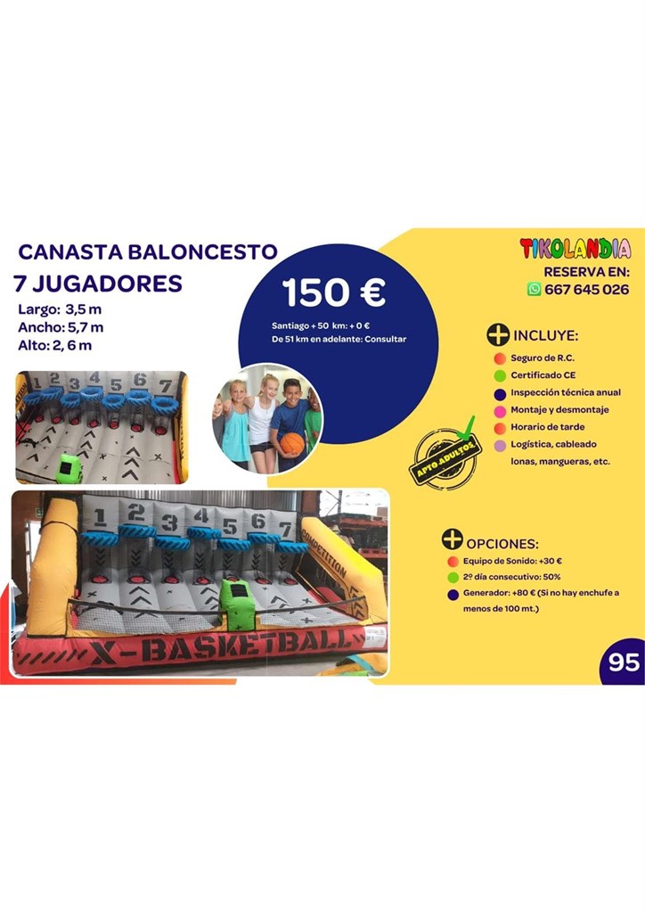 Foto 1 CANASTA BALOCESTO