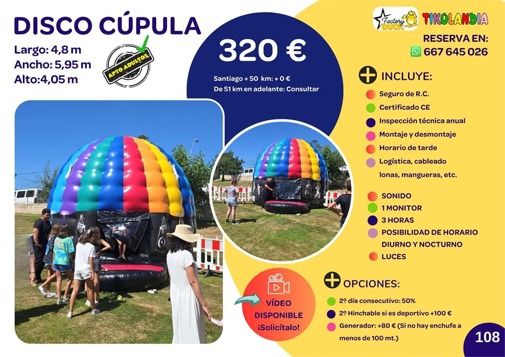 Foto 1 DISCO CÚPULA