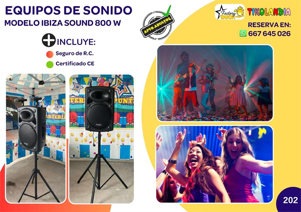 Foto 1 EQUIPOS DE SONIDO