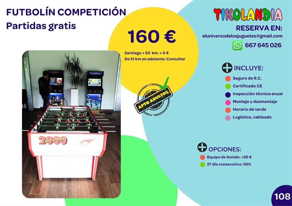 Foto 1 FUTBOLIN COMPETICION
