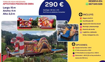 HINCHABLE CANDY SHOP ACUATICO