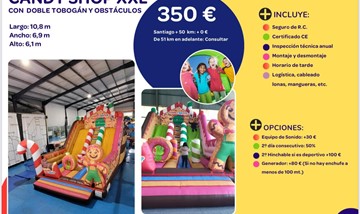 HINCHABLE CANDY SHOP XXL