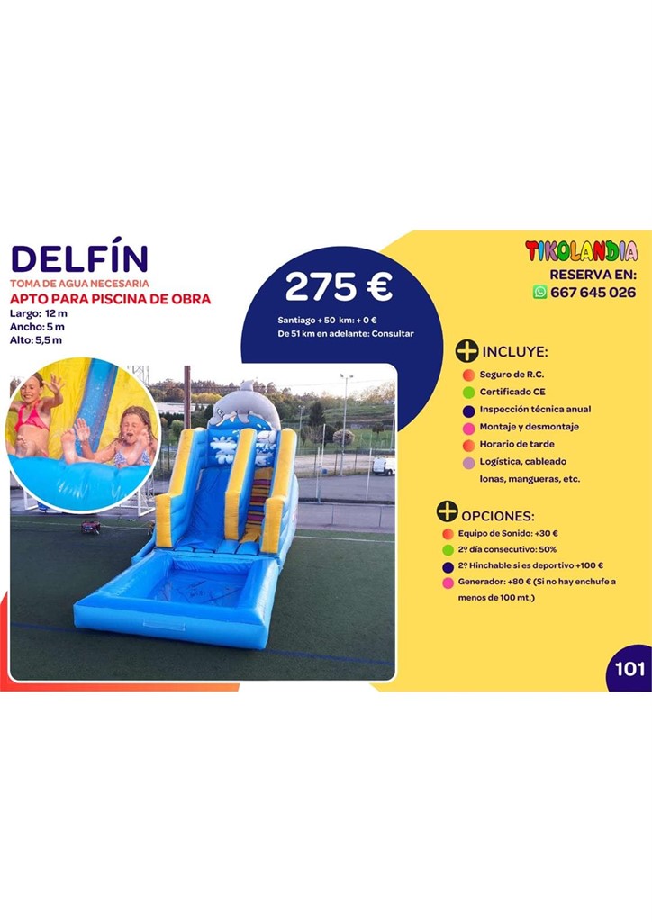 Foto 1 HINCHABLE  DELFIN