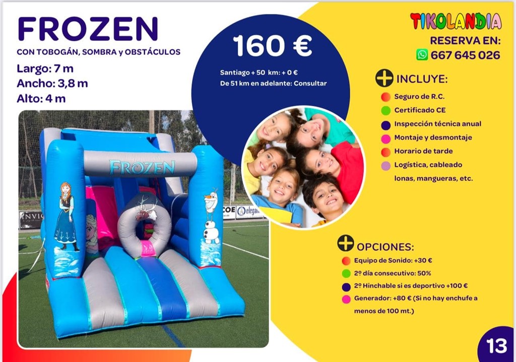 Foto 1 HINCHABLE FROZEN 