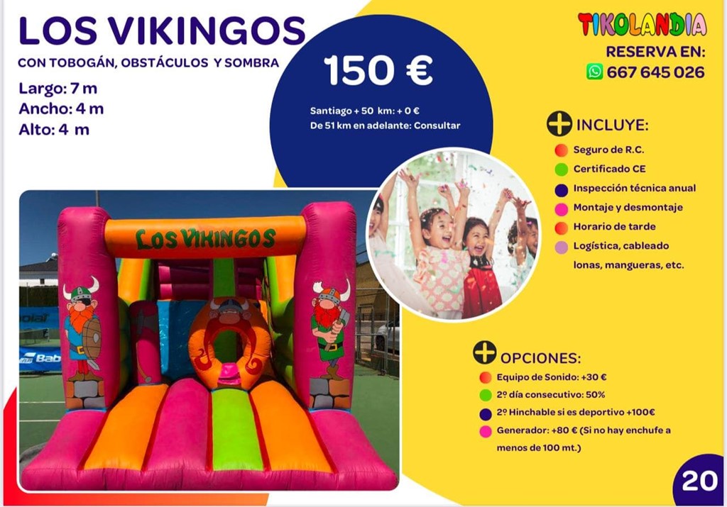 Foto 1 HINCHABLE LOS VIKINGOS