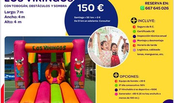 HINCHABLE LOS VIKINGOS