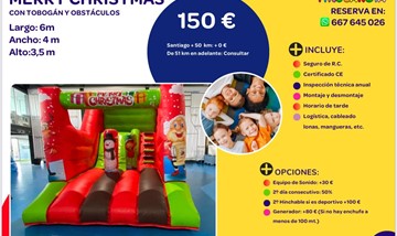 HINCHABLE MERRY CHRISTMAS