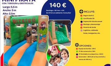 HINCHABLE MINI PIRATA