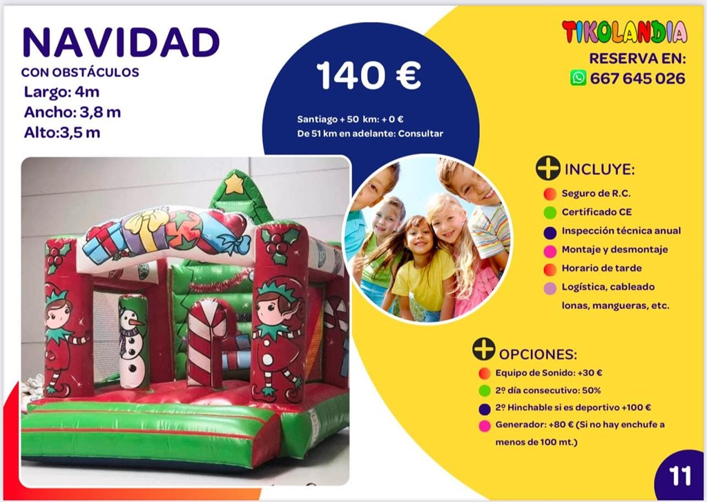 Foto 1 HINCHABLE NAVIDAD