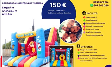 HINCHABLE PATRULLA CANINA 1