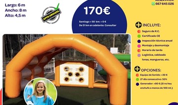 HINCHABLE PUNTERÍA FUTBOL