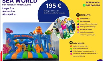 HINCHABLE SEA WORLD 