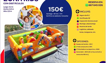 HINCHABLE ZONA KIDS