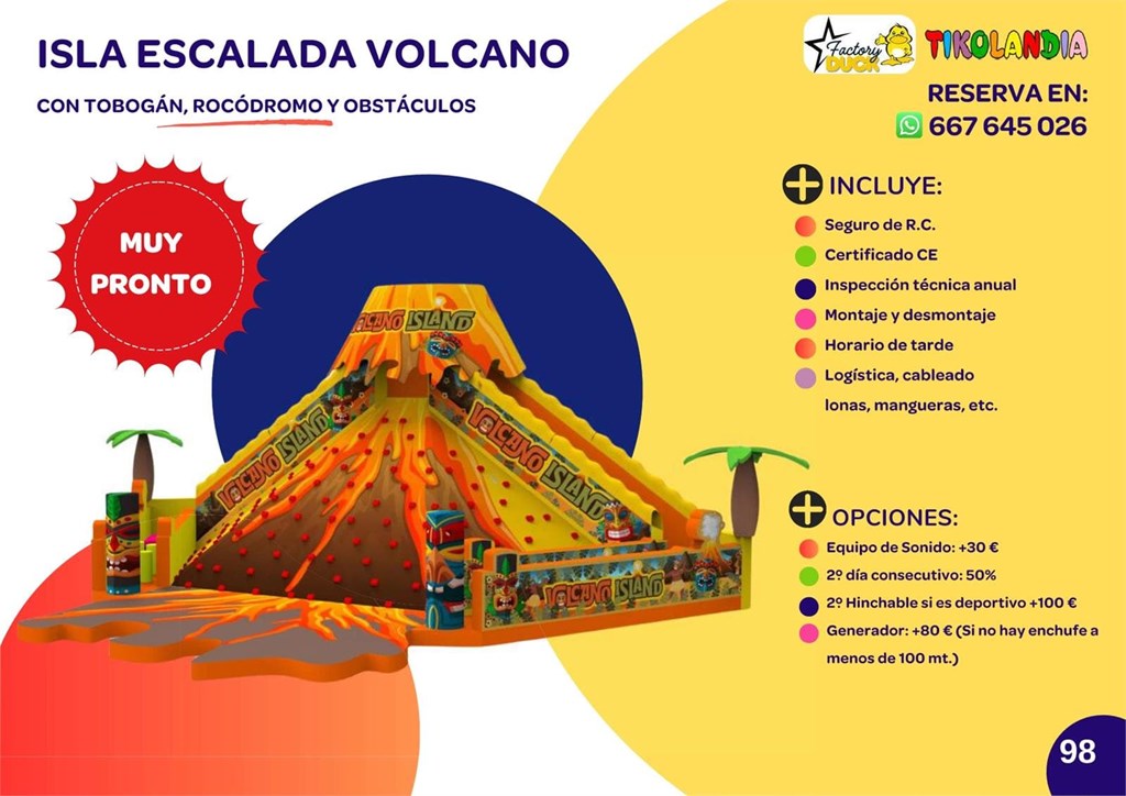 Foto 1 ISLA ESCALADA VOLCANO