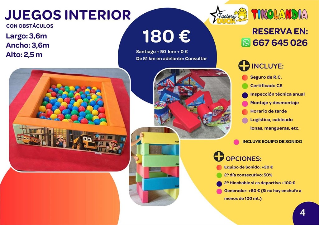 Foto 1 JUEGOS DE INTERIOR