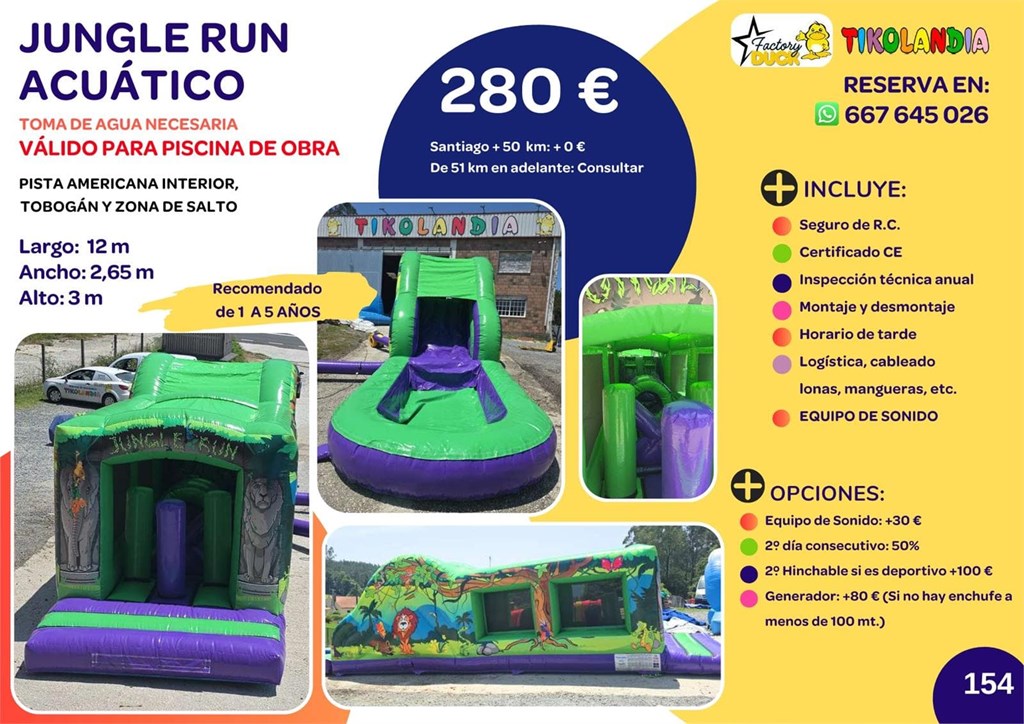 Foto 1 JUNGLE RUN ACUÁTICO