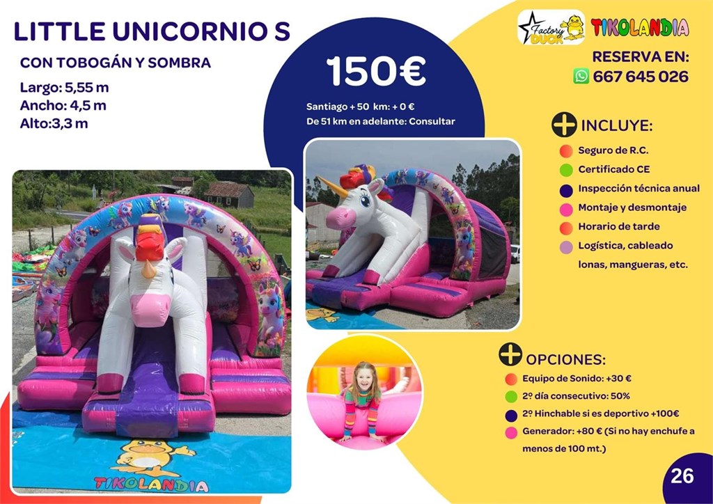Foto 1 LITTLE UNICORNIO