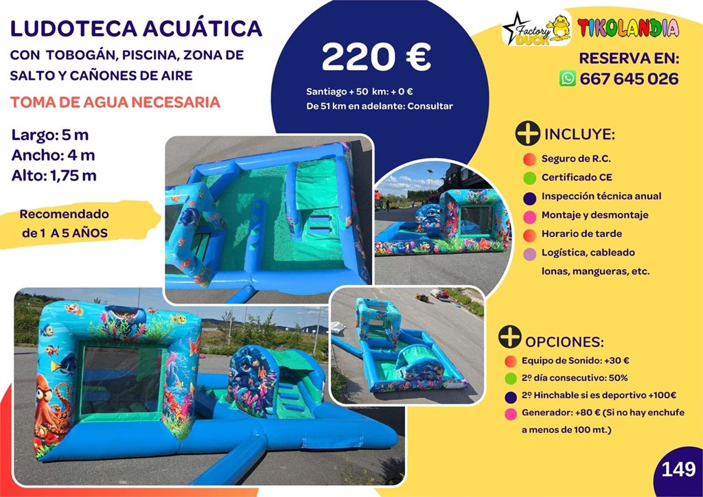 Foto 1 LUDOTECA ACUÁTICA