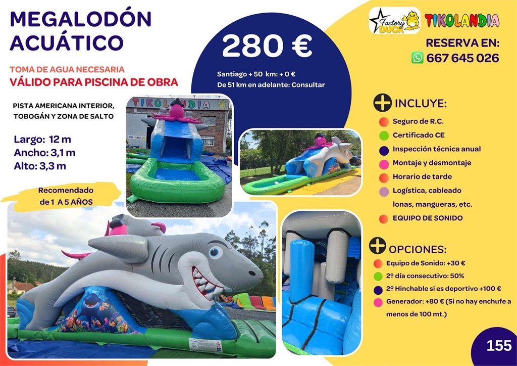 Foto 1 MEGALODÓN ACUÁTICO