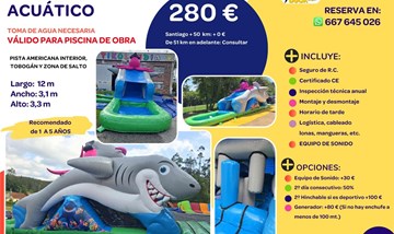 MEGALODÓN ACUÁTICO