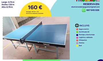 MESA DE PING PONG COMPETICION