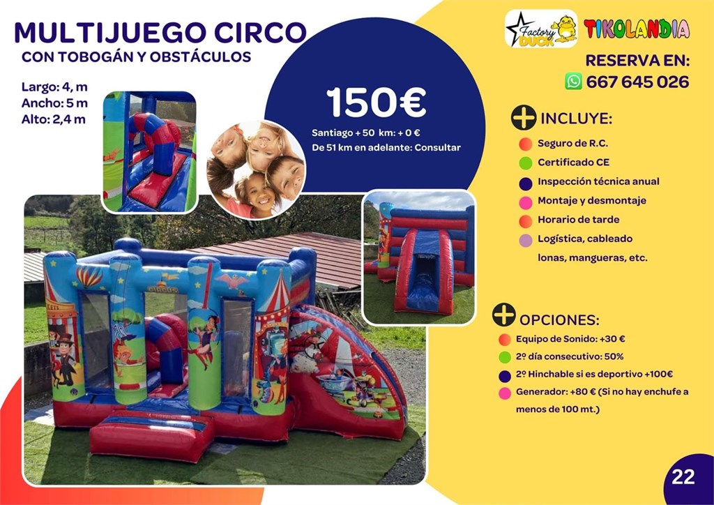 Foto 1 MULTIJUEGO CIRCO