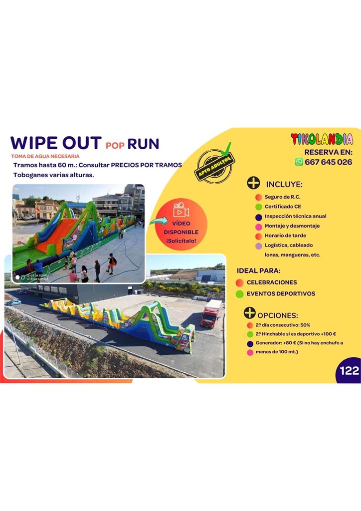 Foto 1 WIPE OUT pop RUN 