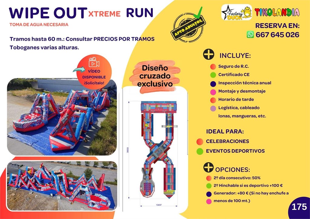 Foto 1 WIPE OUT XTREME RUN